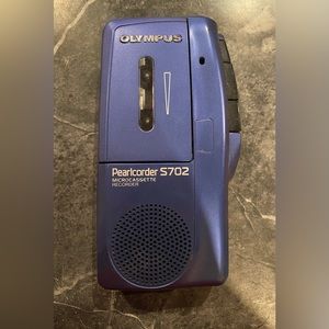 Olympus Pearlcorder S702 Microcassette Recorder